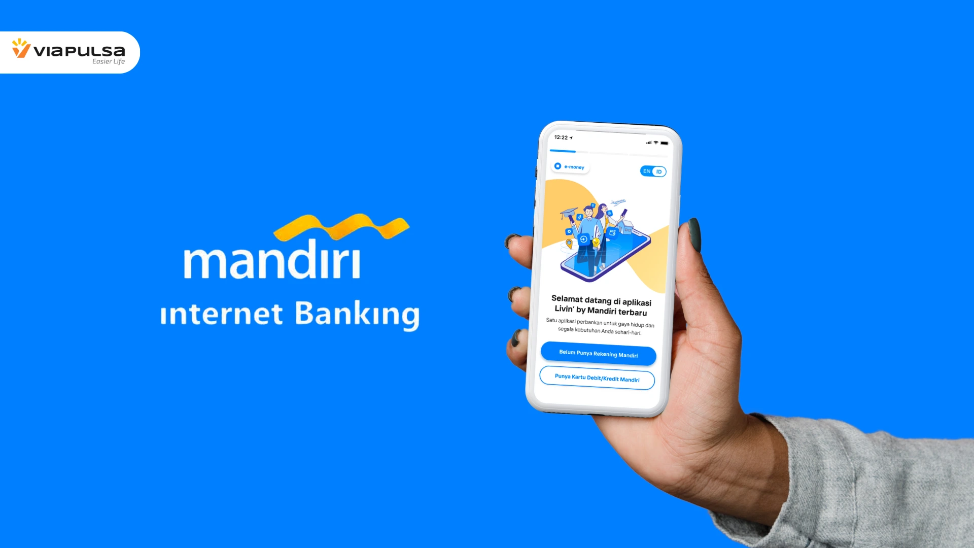 Mudah! Cara Daftar Internet Banking Mandiri – Viapulsa